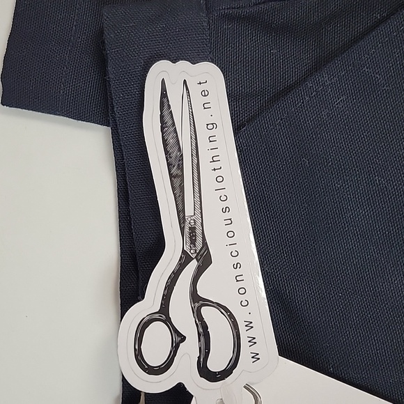 NWT conscious clothing black pants sz 2 - Picture 2 of 5